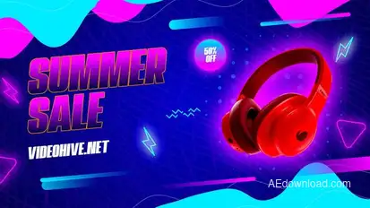 Summer Sale Promo Product Promo template preview