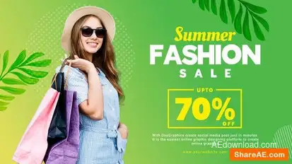 Videohive Summer Sale SlideShow Video Displays template preview
