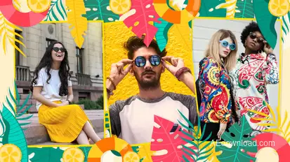 Summer Sales Product Promo template preview