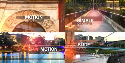 Summer Show Video Displays template preview