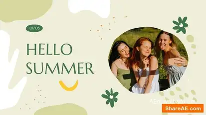 Summer Style Opener Openers template preview