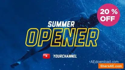 Summer Travel Opener Openers template preview