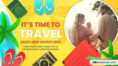 Videohive Summer Vacation Promo Video Displays template preview