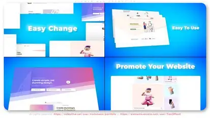 Summer Web Promotion Product Promo template preview