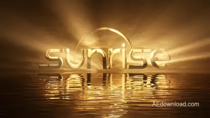 Sunrise Logo Logo Stings template preview