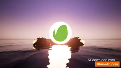 Sunset Logo Logo Stings template preview