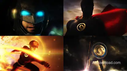 Super Epic Hero Logo Openers template preview
