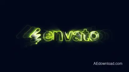 Super Glossy Logo Logo Stings template preview