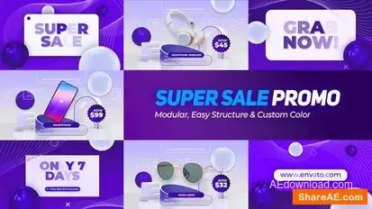 Super Sale Openers template preview