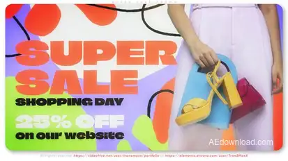 Super Sale Promo Product Promo template preview