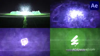 Supernova for After Effects Logo Stings template preview