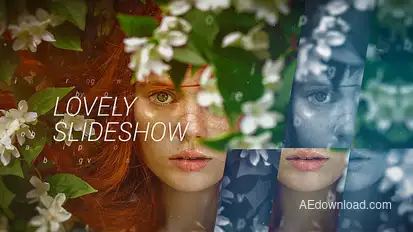 Sweet Lovely Slideshow Video Displays template preview