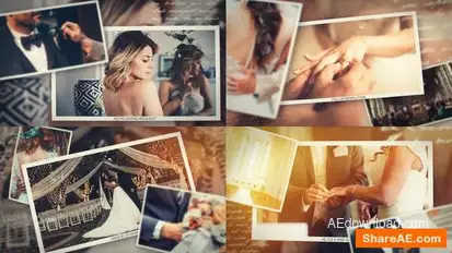 Sweet Romantic Wedding Slideshow Openers template preview