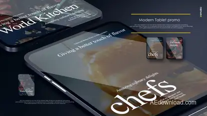 Tablet Mockup Product Promo template preview