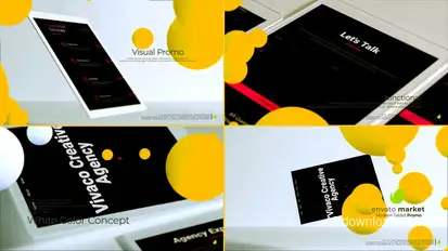 Tablet Mockup Product Promo template preview