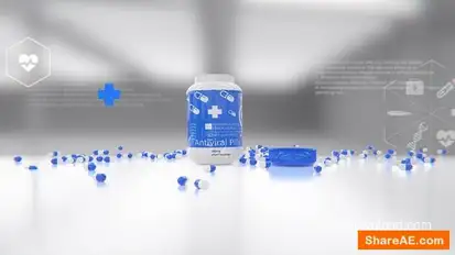 Tablets Antiviral  Commercial Openers template preview