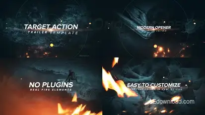 Target Action Trailer Openers template preview
