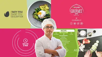 Tasty - Food Cooking Recipe - Tv Show Product Promo template preview