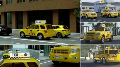 Taxi Car Openers template preview