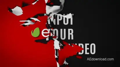 Tear Logo Reveal II Logo Stings template preview