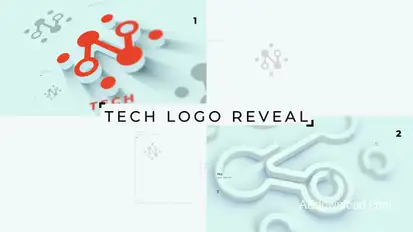 Tech Logo Reveal Logo Stings template preview
