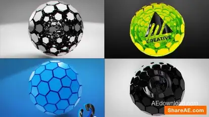 Tech Sphere Logo Reveals Logo Stings template preview