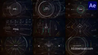 Technic Displays | After Effects Titles template preview