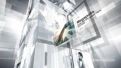 Technology Center Video Displays template preview