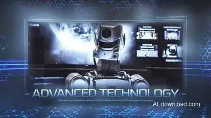Technology Cyber Games Slideshow Video Displays template preview