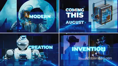 Technology Fast Promo Openers template preview