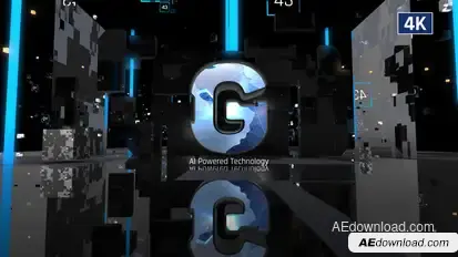 Technology Logo Opener Logo Stings template preview