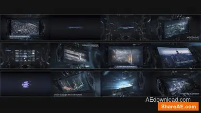 Technology Slideshow Openers template preview