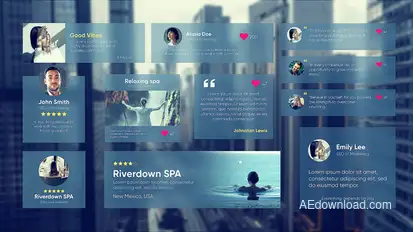 Testimonials Pack Titles template preview