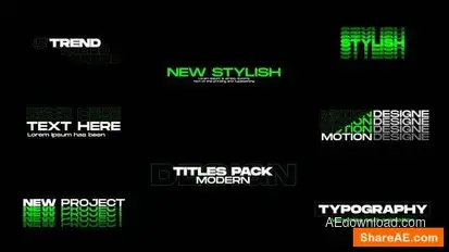 Text Animation 2.0 | After Effects Titles template preview