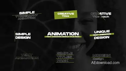 Text Animation 4.0_AE Titles template preview