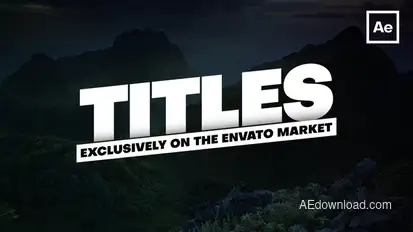 Text Animation Titles template preview