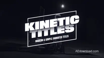 Text Animation Titles template preview