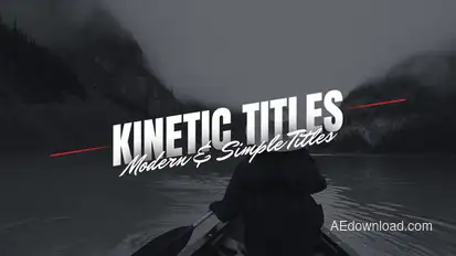 Text Animation Titles template preview