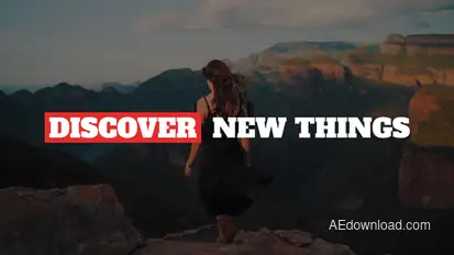 Text Animation Titles template preview