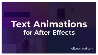 Text Animation Titles template preview