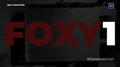 Text Animation Titles template preview