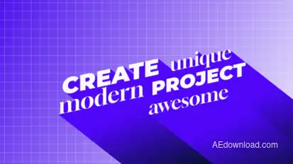 Text Animation Titles template preview