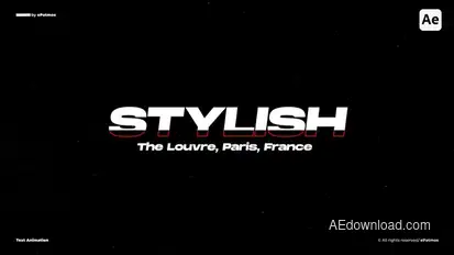 Text Animation | AE Titles template preview