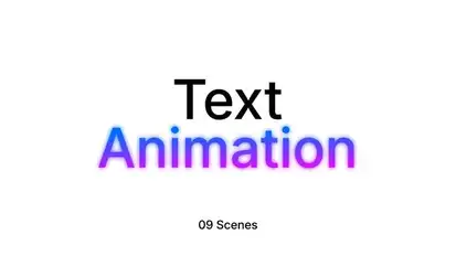 Text Animation  AE Titles template preview