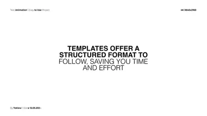 Text Animation | After Effects Titles template preview