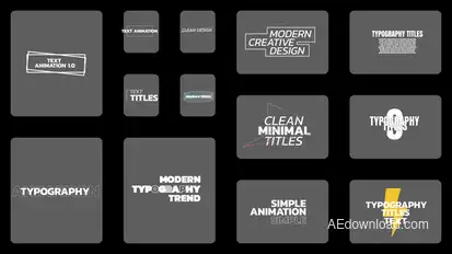 Text Animation | After Effects Titles template preview