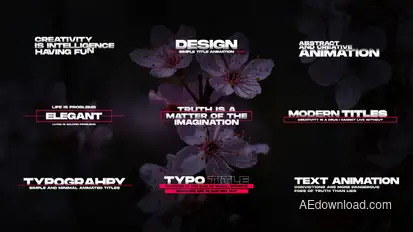 Text Animation | After Effects Titles template preview