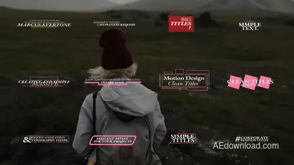 Text Animation | After Effects Titles template preview