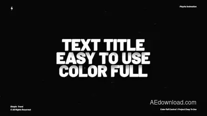 Text Animation | After Effects Titles template preview