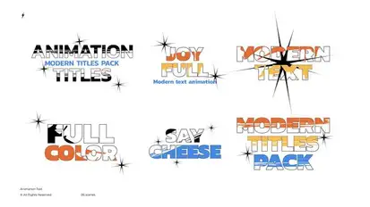 Text Animation | After Effects Titles template preview